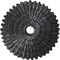 Ekena Millwork Eryn Ceiling Medallion (Fits Canopies up to 4"), Hand-Painted Pewter, 24 3/4"OD x 3 1/4"ID x 1 7/8"P CM24ENPES - alternate 1
